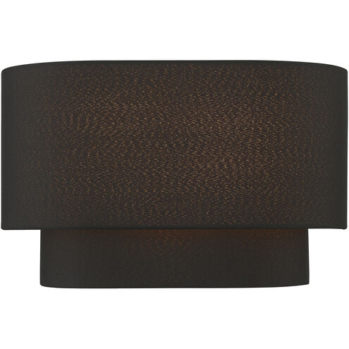 Sentosa 2 Light 13 inch Black ADA Wall Sconce Wall Light