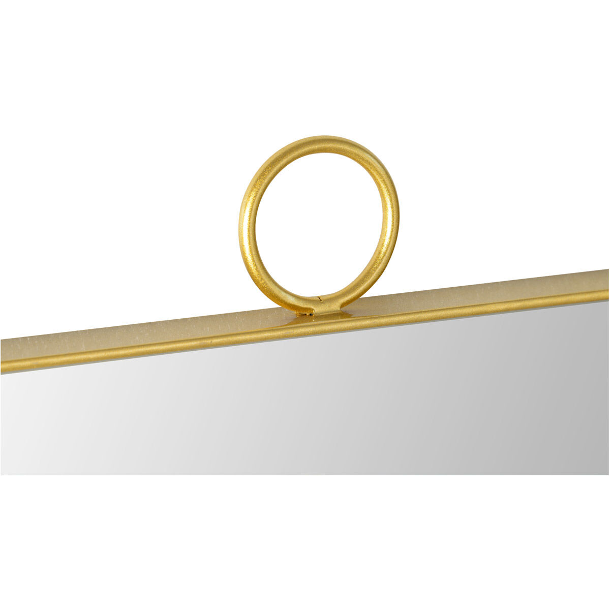 Vertice 38 X 24 inch Brass Wall Mirror