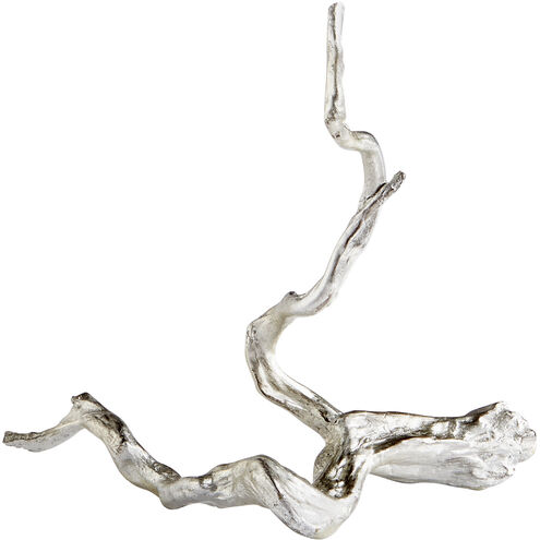 Drifting Silver 14 X 12 inch Sculpture, Small