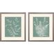 Propac Green and Teal Framed Art, Propac
