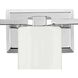 Estrada 3 Light 22.37 inch Polished Chrome Bathroom Vanity Light Wall Light