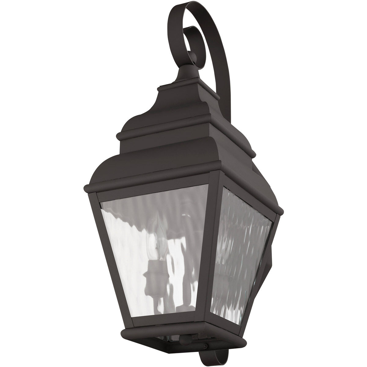 Exeter 2 Light 22 inch Bronze Outdoor Wall Lantern