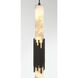Venna LED 3 inch Urban Bronze Pendant Ceiling Light