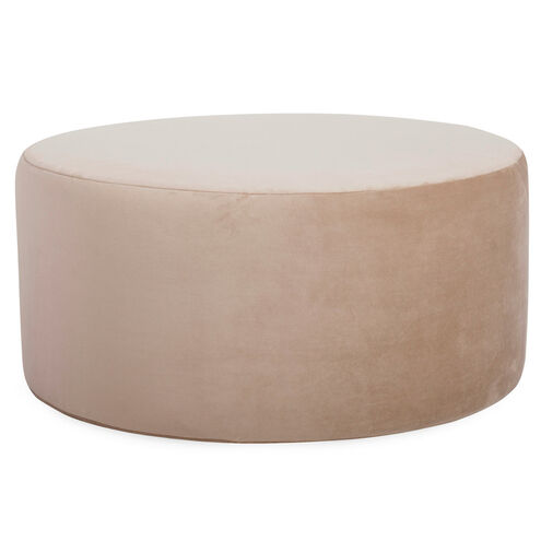 Bella 18 inch Bold Neutral Sand Ottoman