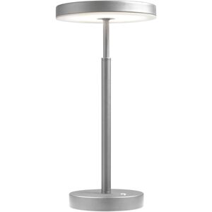 Francine 15.75 inch 10.00 watt Satin Nickel Decorative Table Lamp Portable Light