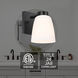 Colleen 1 Light 5 inch Black Wall Sconce Wall Light