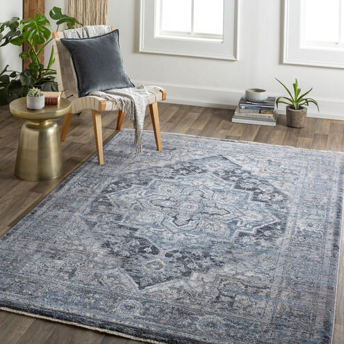 Babel 120 X 94 inch Pewter Rug, Rectangle