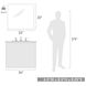 Duncan 1 Light 8 inch Aged Brass Bath Vanity Wall Light in Rubbed Bronze