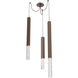 Axis LED 11 inch Burnished Bronze Swag Multi-Pendant Ceiling Light in 2700K LED, XL