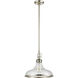 Rutherford 1 Light 15 inch Polished Nickel Pendant Ceiling Light