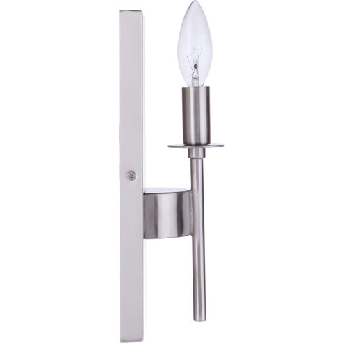 Larrson 1 Light 5 inch Brushed Polished Nickel ADA Wall Sconce Wall Light