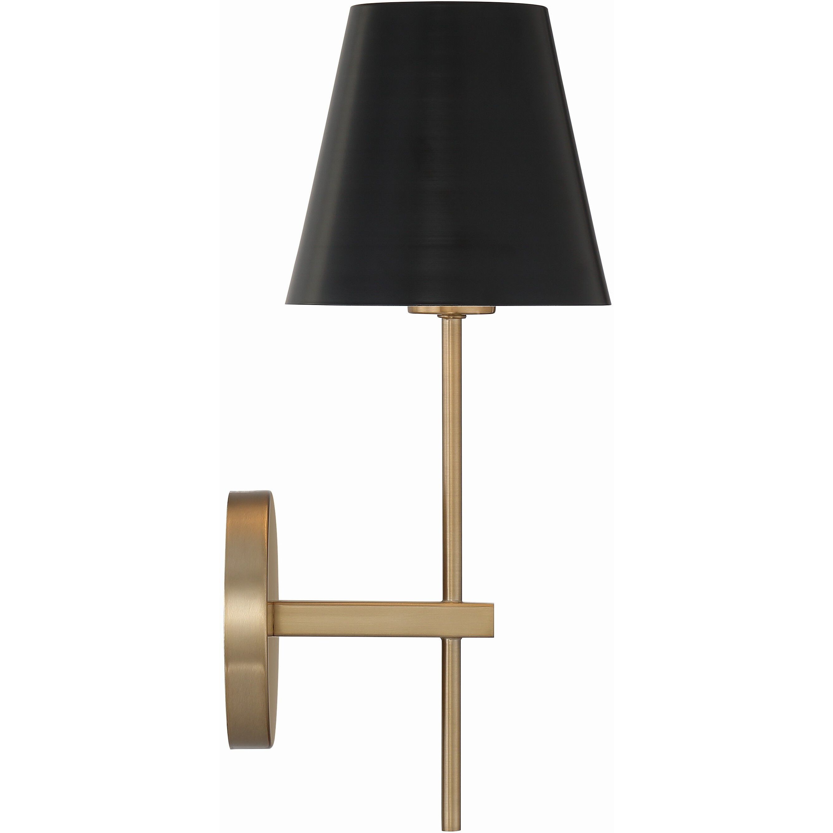 Xavier Bath Sconce Wall Light in Vibrant Gold