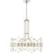 Bolton 8 Light 24.75 inch Polished Nickel Chandelier Ceiling Light