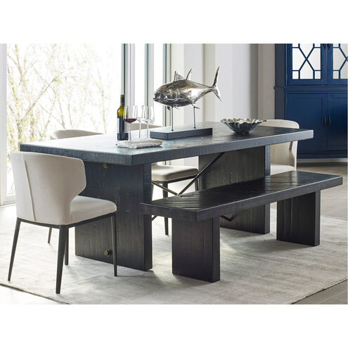 Sicily 80 X 38 inch Black Dining Table