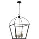 Agnew 5 Light 16 inch Black and Brushed Nickel Pendant Ceiling Light