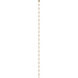 Marni Pendant Ceiling Light in Natural Brass