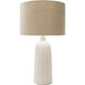 Newell 28.75 inch 100 watt Ivory Table Lamp Portable Light