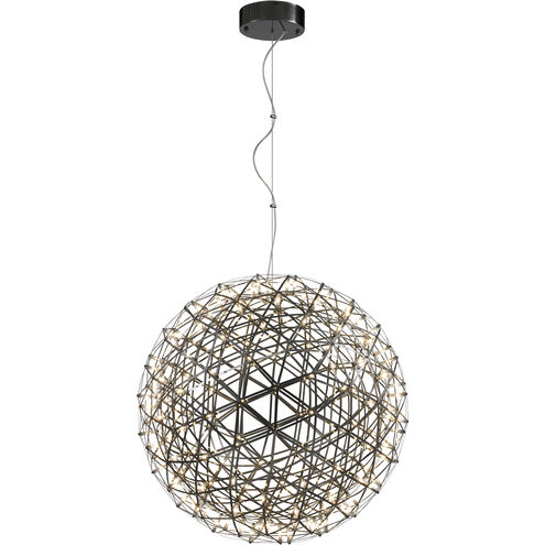 Manhattan 40 inch Plating Black Chandelier Ceiling Light