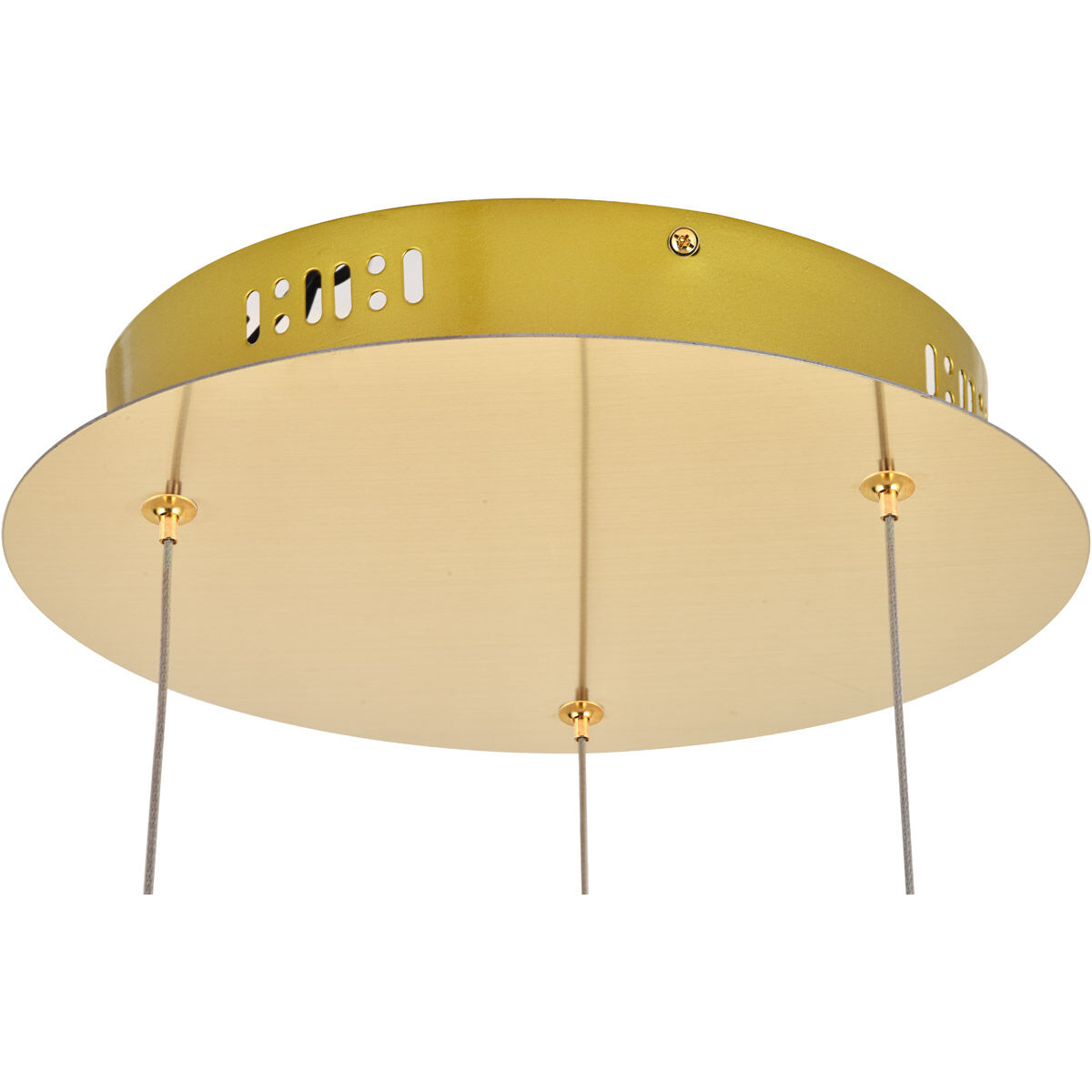 Polaris LED 12 inch Gold Pendant Ceiling Light