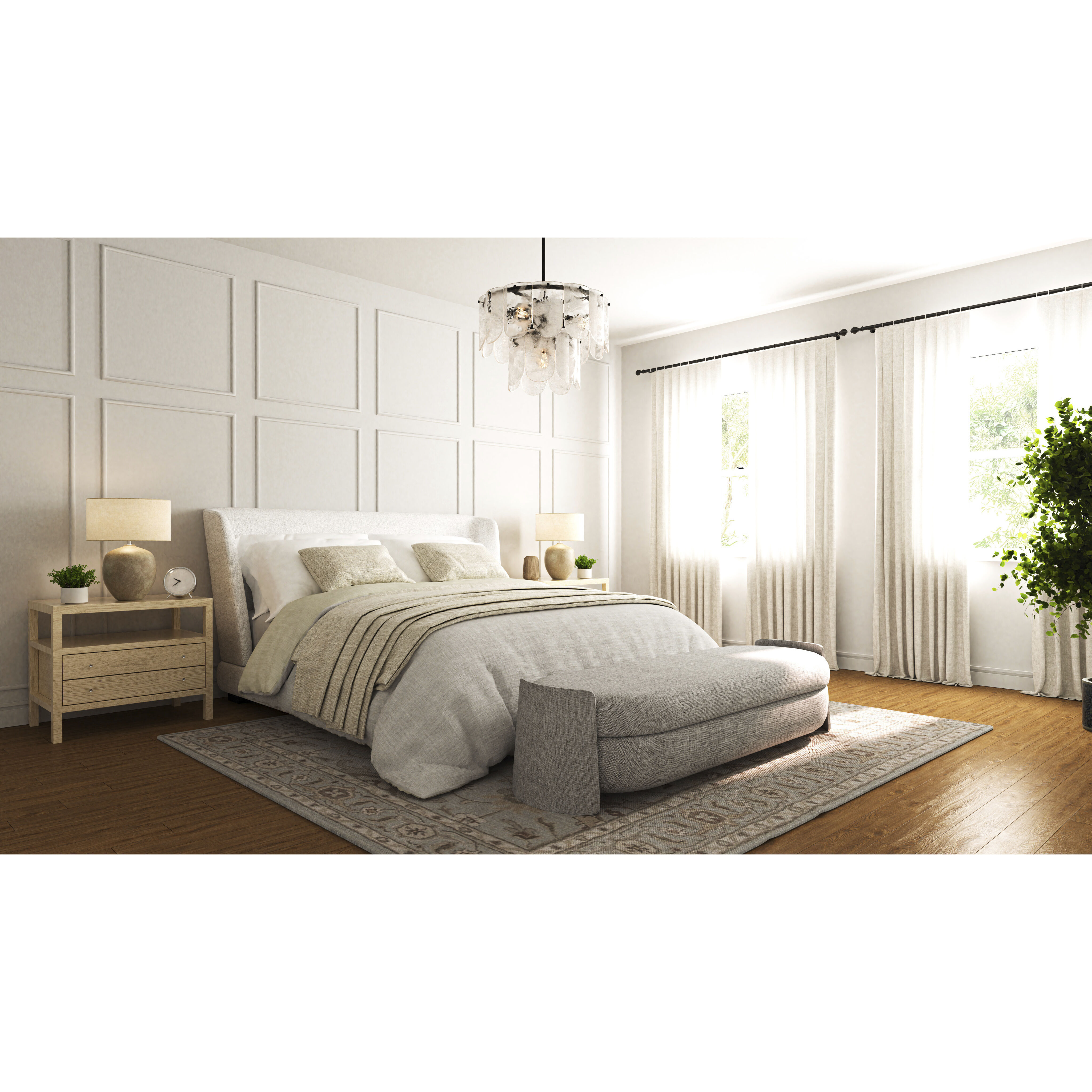 Cassidy 5 Light 23.5 inch Matte Black Pendant Ceiling Light, Large