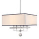 Gresham Park 4 Light 24 inch Polished Nickel Chandelier Ceiling Light