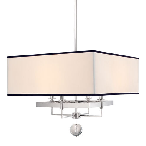 Gresham Park 4 Light 24 inch Polished Nickel Chandelier Ceiling Light