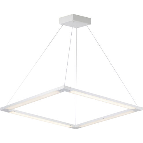 Rotator LED 27.5 inch Matte White Single Pendant Ceiling Light