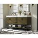 Caroline 60 X 34 inch Chestnut Brown Bathroom Vanity Cabinet
