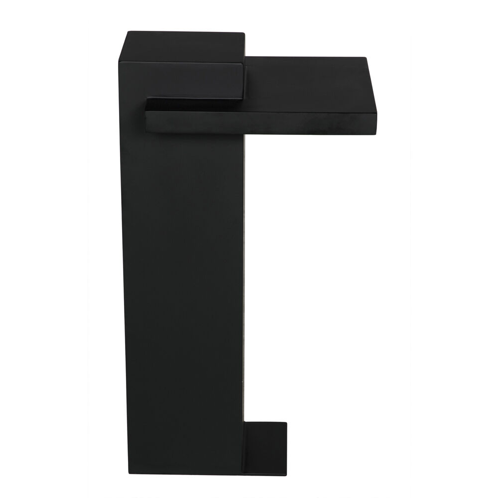 Brienne 24 X 13 inch Matte Black Side Table