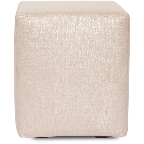 Universal Glam Sand Cube Ottoman Replacement Slipcover, Ottoman Not Included