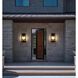 Theodore 2 Light 21 inch Black Outdoor Wall Sconce