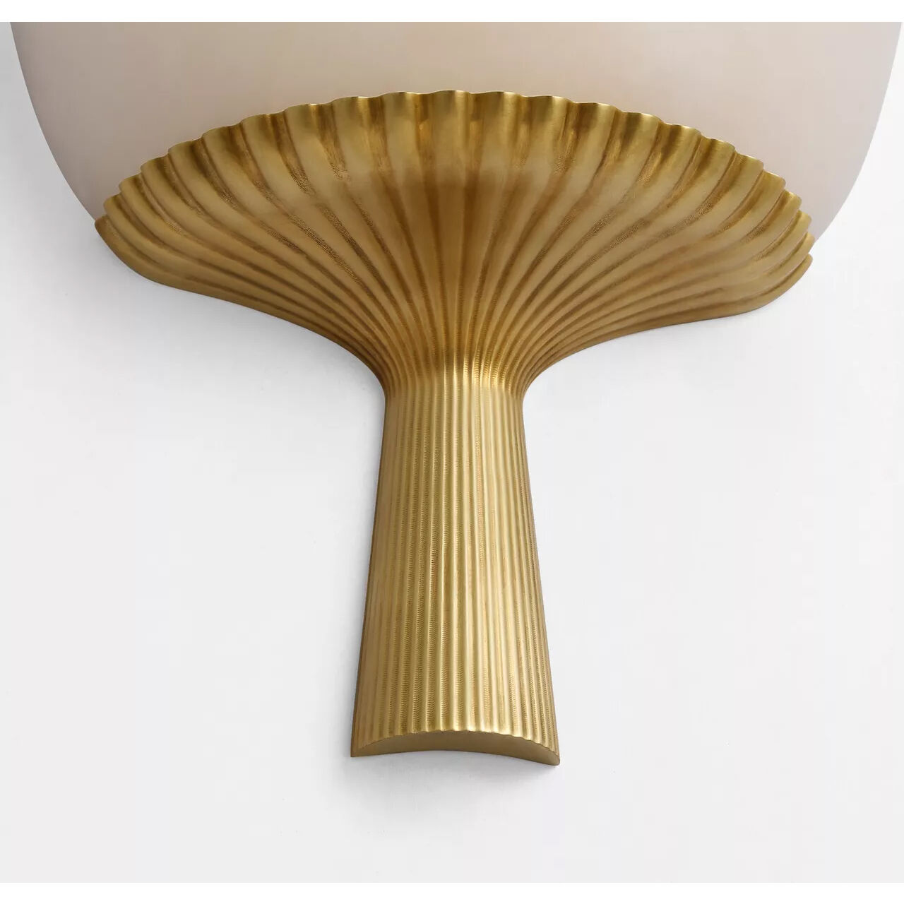 AERIN Pascal LED 8 inch Hand-Rubbed Antique Brass Sconce Wall Light