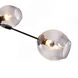 Canada 7 Light 18 inch Black Chandelier Ceiling Light