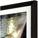 Lake Life Brown and Blue and Multi Framed Art