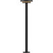 Alumilux Bollard 12 14.00 watt Black Outdoor Pathway Light