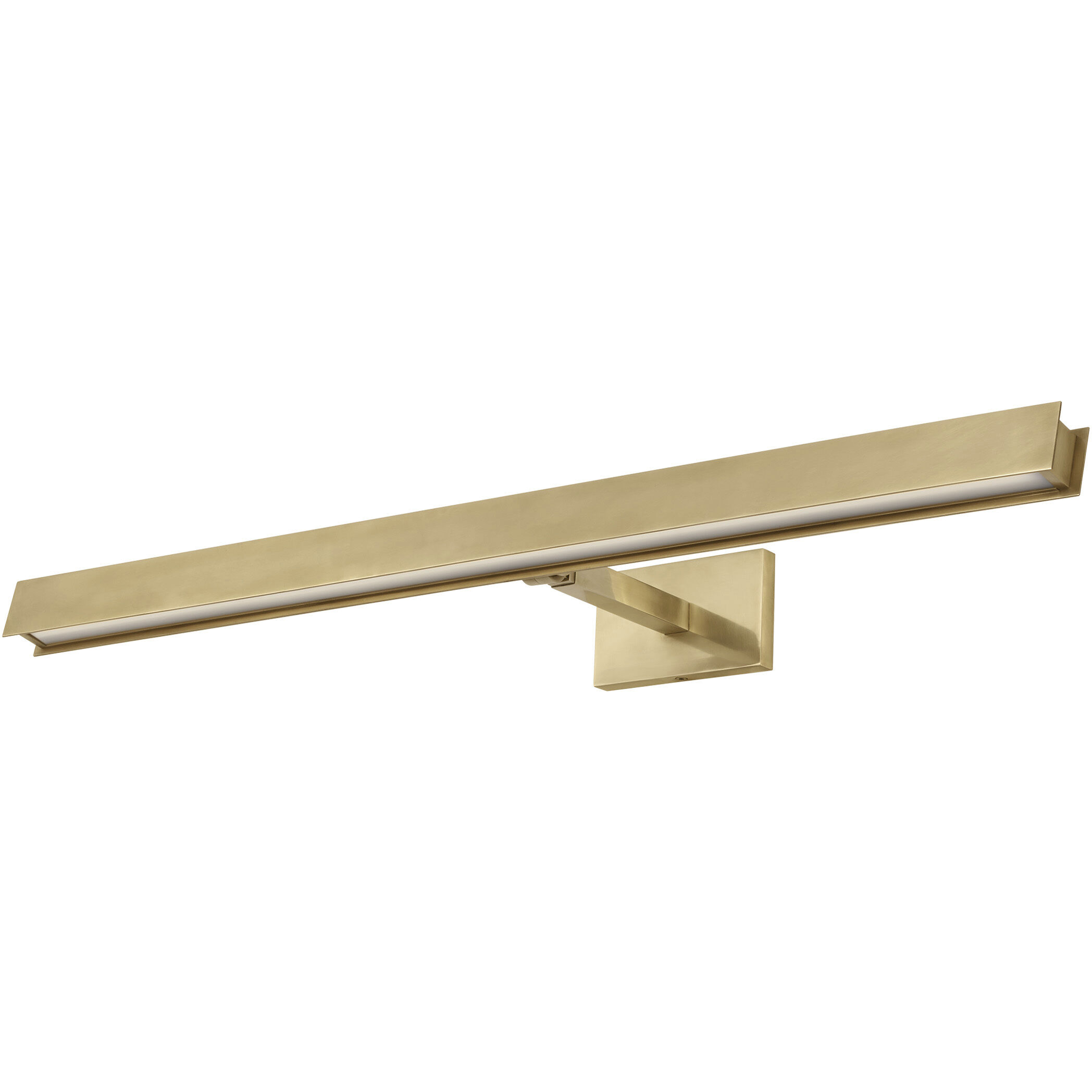 Sean Lavin Bau 26 watt 30 inch Natural Brass Picture Light Wall Light