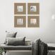 Abstract Collection Gray Framed Art