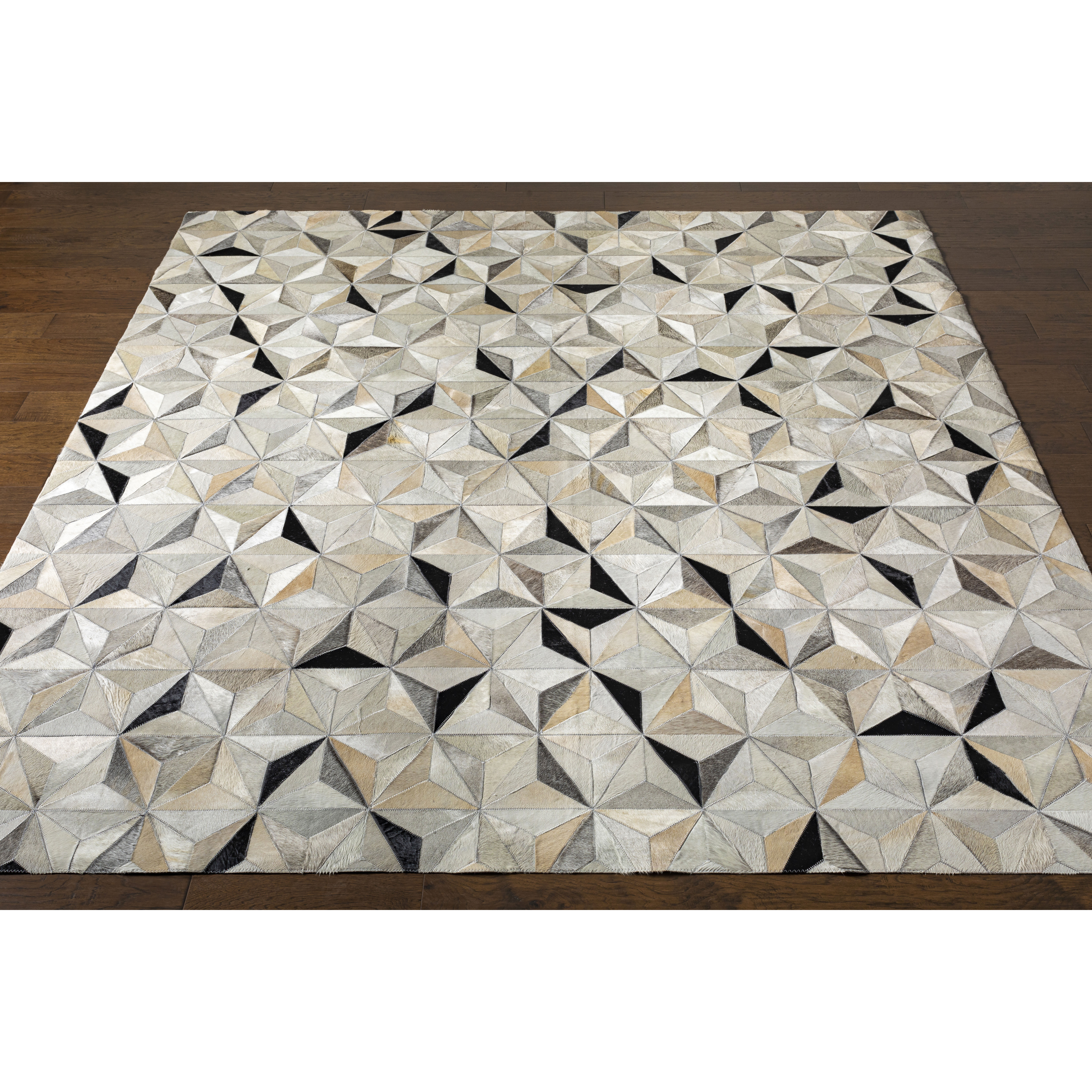 Trail 108 X 72 inch Charcoal Rug in 6 X 9, Rectangle
