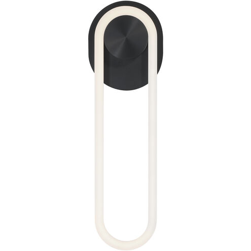 Swing 1 Light 18 inch Black Outdoor Wall Sconce