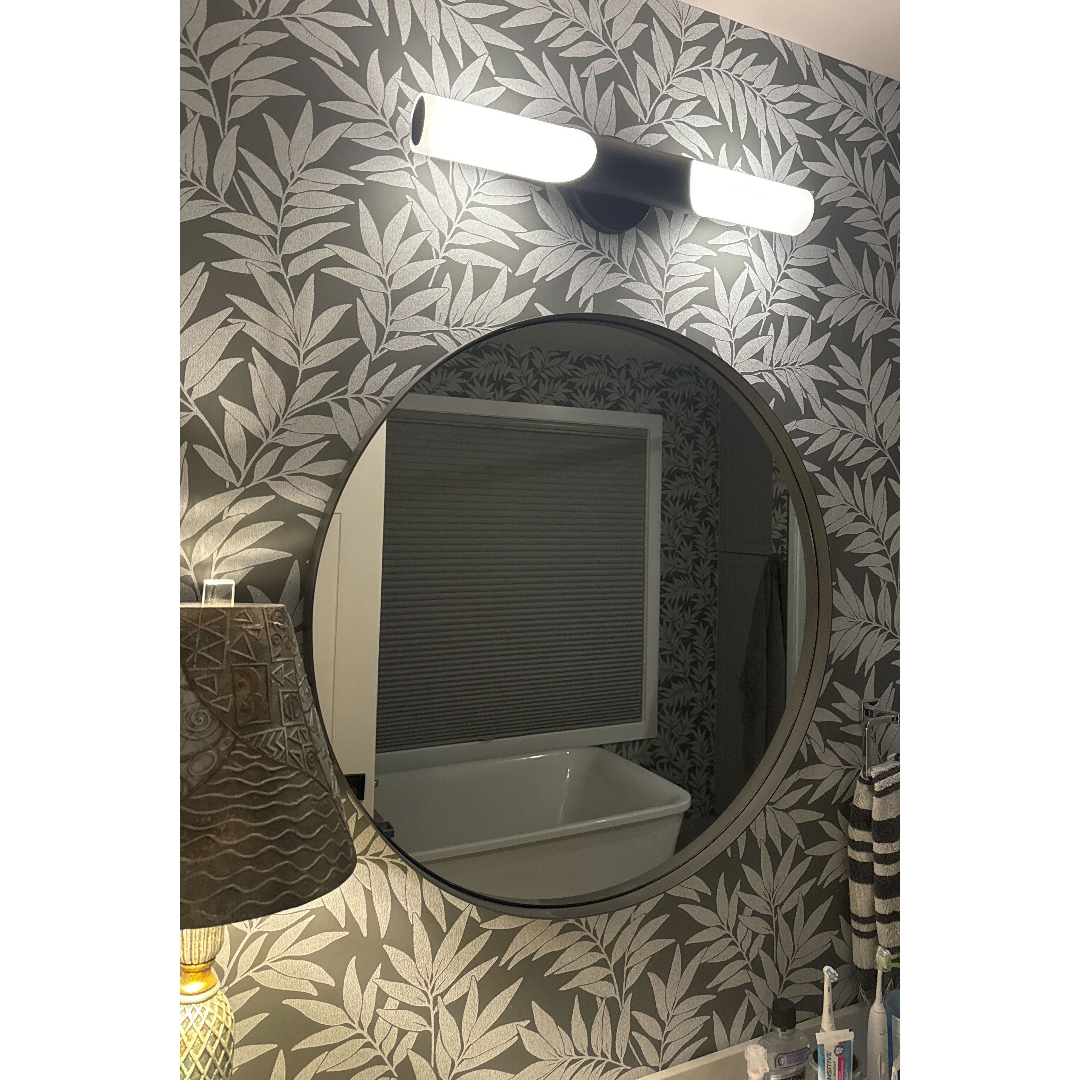 Grace LED 5 inch Textured Black Oxide Bath Light Wall Light