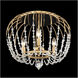 Voliere 3 Light 18.25 inch Havana Gold Semi-Flush Mount Ceiling Light