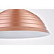 Circa 1 Light 15.5 inch Honey Gold Pendant Ceiling Light