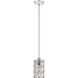 Oliver 1 Light 5 inch Polished Nickel Mini Pendant Ceiling Light