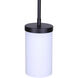 Britton 1 Light 4.75 inch Matte Black Rod Pendant Ceiling Light