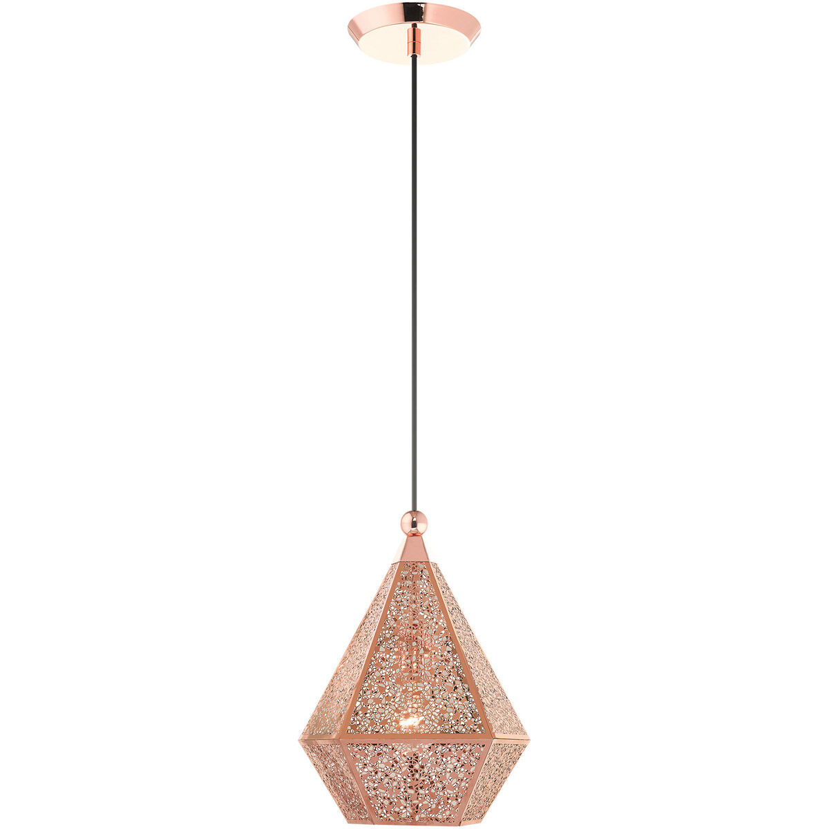 Rose gold ceiling light fitting 2025