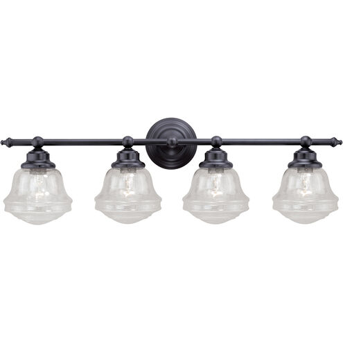 Huntley 4 Light 32 inch Oil Rubbed Bronze Bathroom Light Wall Light