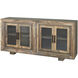 Hughes 80 X 18 inch Natural and Clear Sideboard