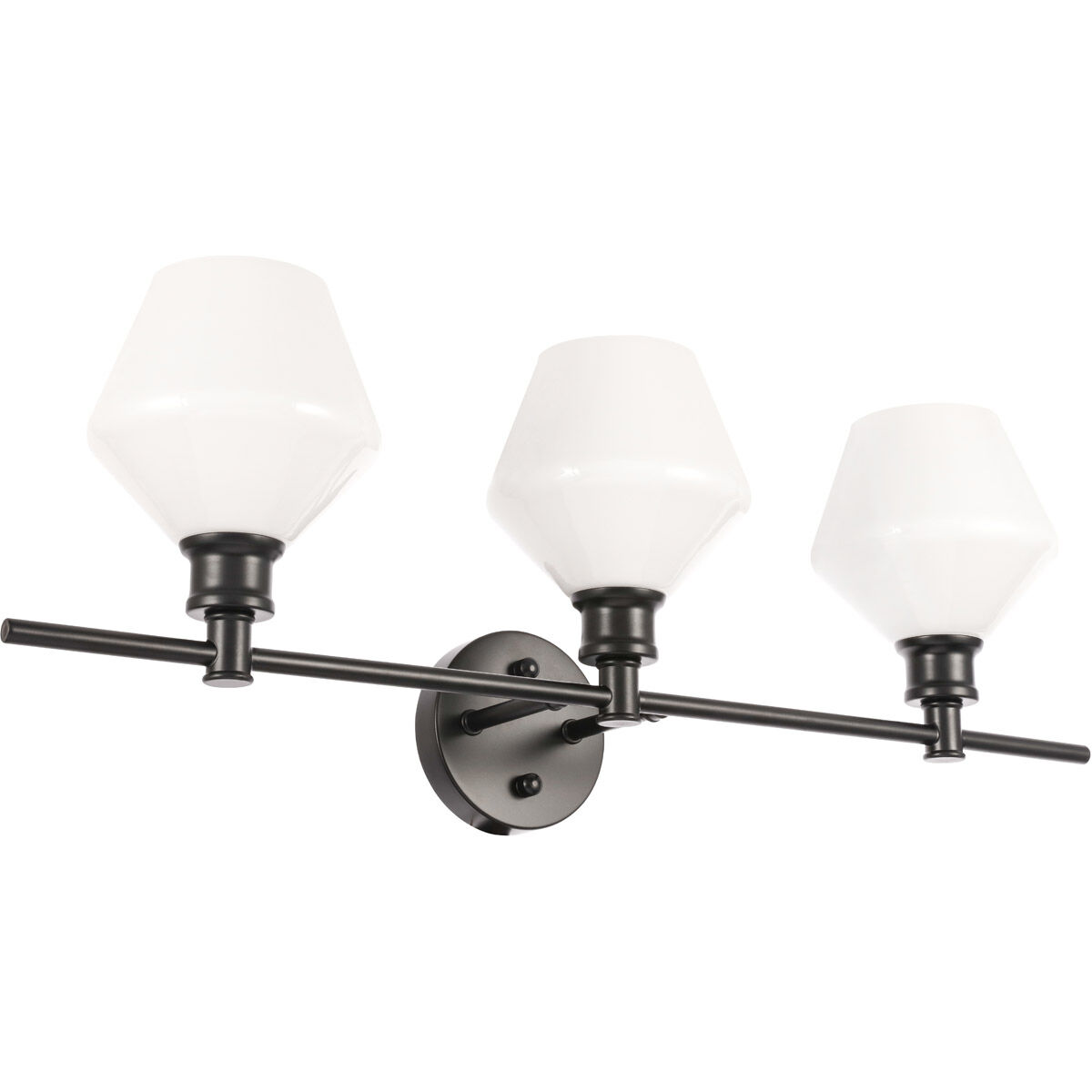Rochester 3 Light 28 inch Black Wall sconce Wall Light