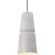 Radiance 1 Light 6 inch Polished Chrome Pendant Ceiling Light