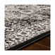 Mumbai 67 X 47 inch Medium Gray/Black/White Rugs, Rectangle